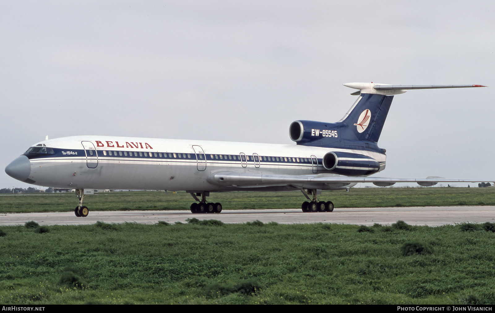 Aircraft Photo of EW-85545 | Tupolev Tu-154B-2 | Belavia | AirHistory.net #522285