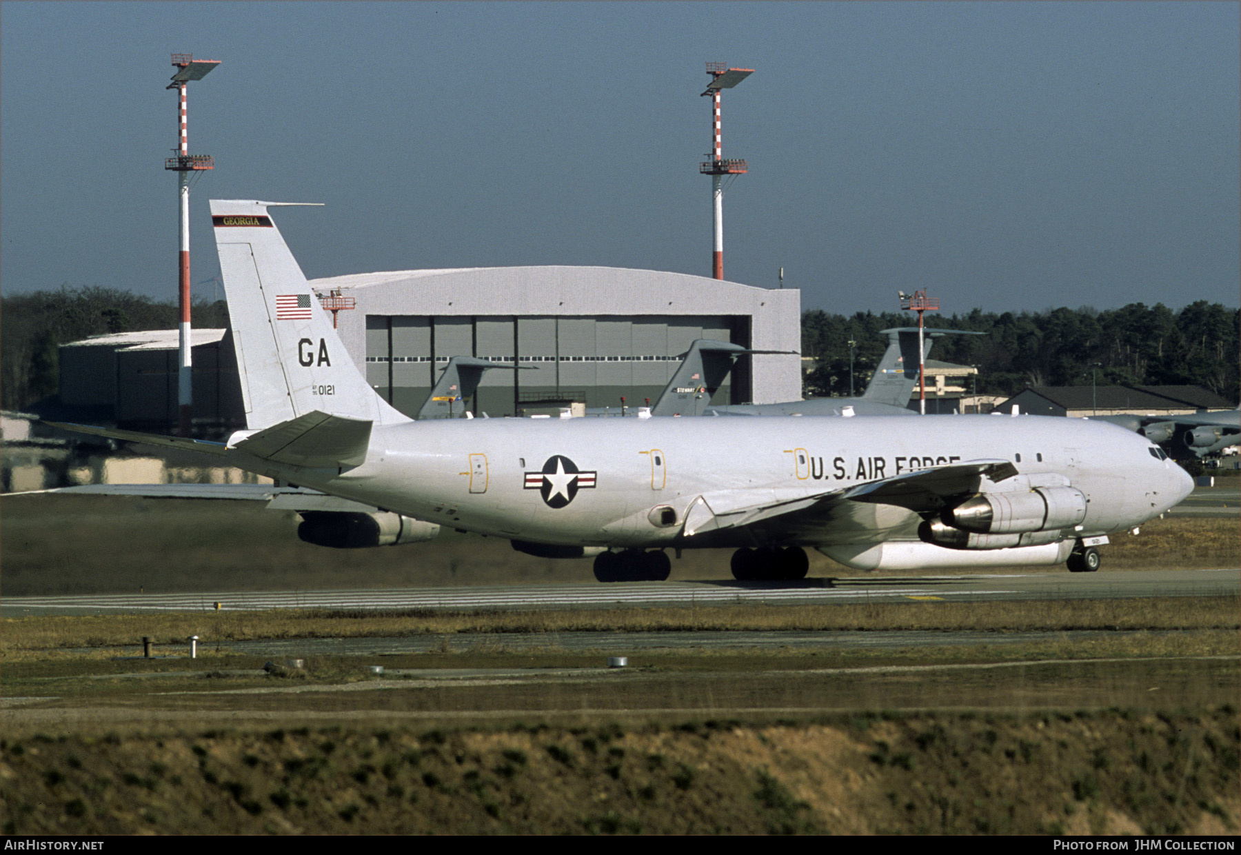 Aircraft Photo of 95-0121 / AF95-0121 | Boeing E-8C J-Stars (707-300C) | USA - Air Force | AirHistory.net #522291