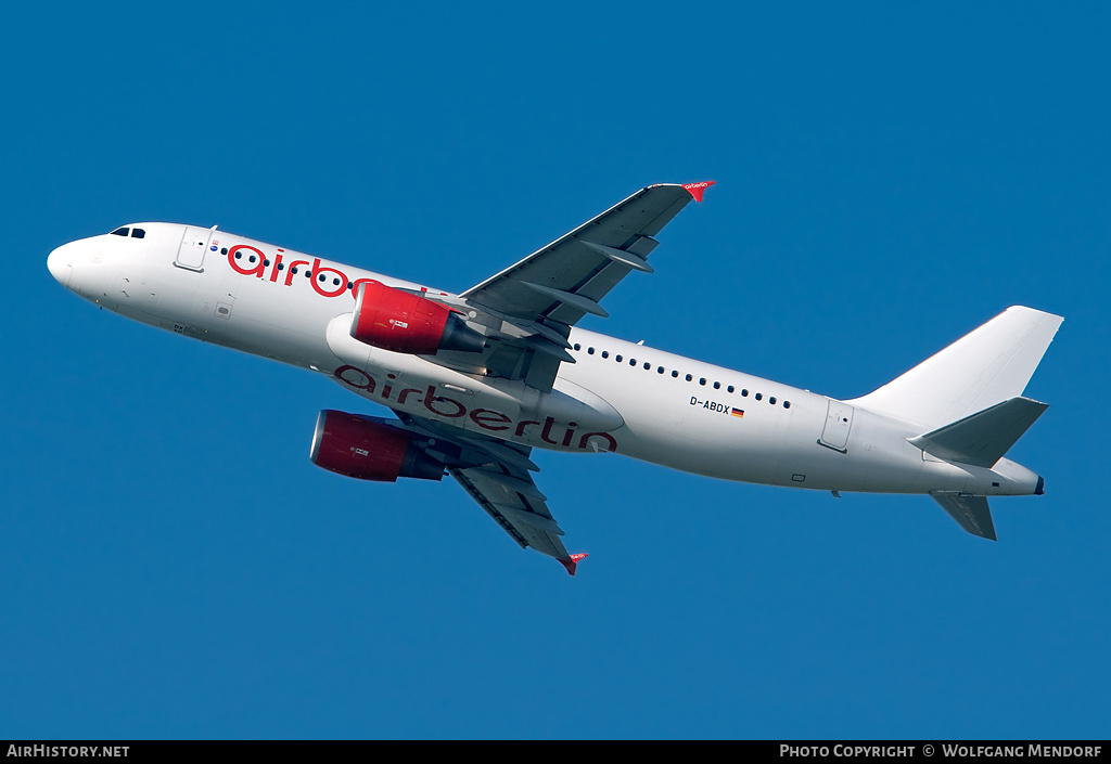 Aircraft Photo of D-ABDX | Airbus A320-214 | Air Berlin | AirHistory.net #522292