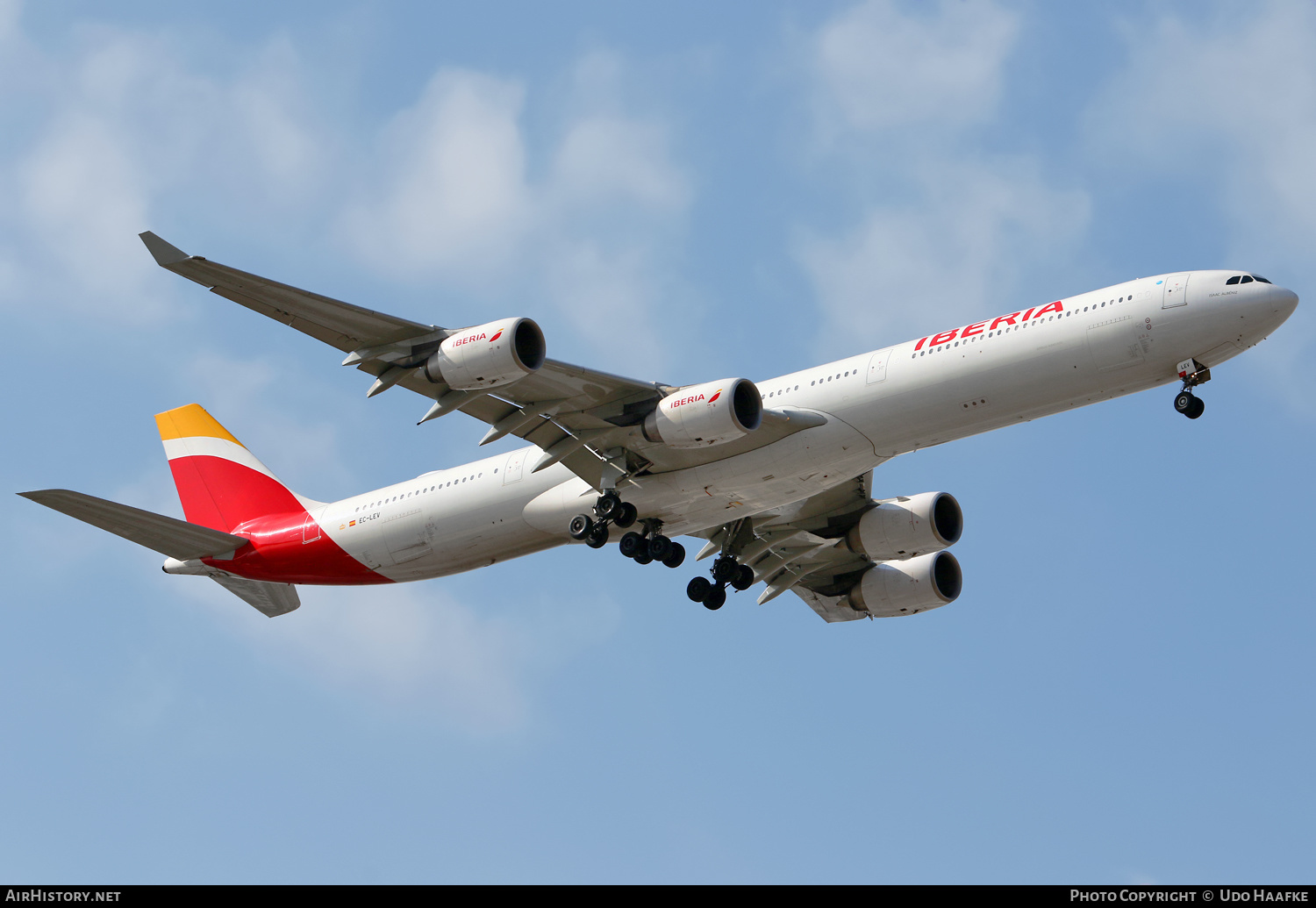 Aircraft Photo of EC-LEV | Airbus A340-642 | Iberia | AirHistory.net #522302