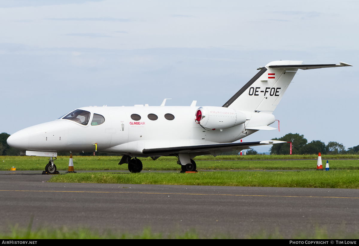 Aircraft Photo of OE-FOE | Cessna 510 Citation Mustang | GlobeAir | AirHistory.net #522306