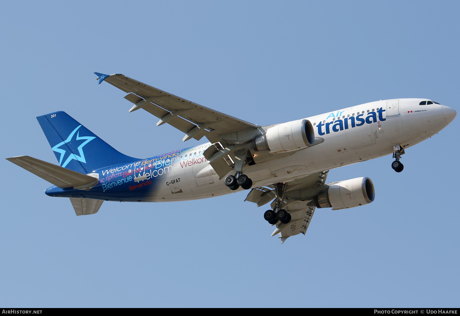 Aircraft Photo of C-GFAT | Airbus A310-304 | Air Transat | AirHistory.net #522315