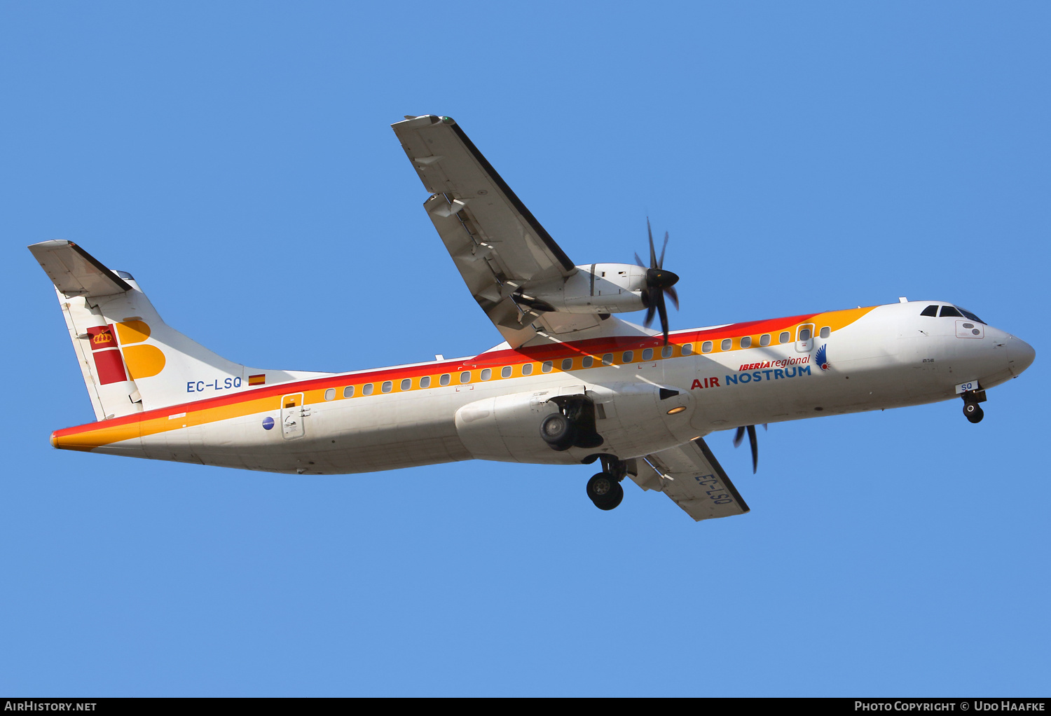 Aircraft Photo of EC-LSQ | ATR ATR-72-600 (ATR-72-212A) | Iberia Regional | AirHistory.net #522326