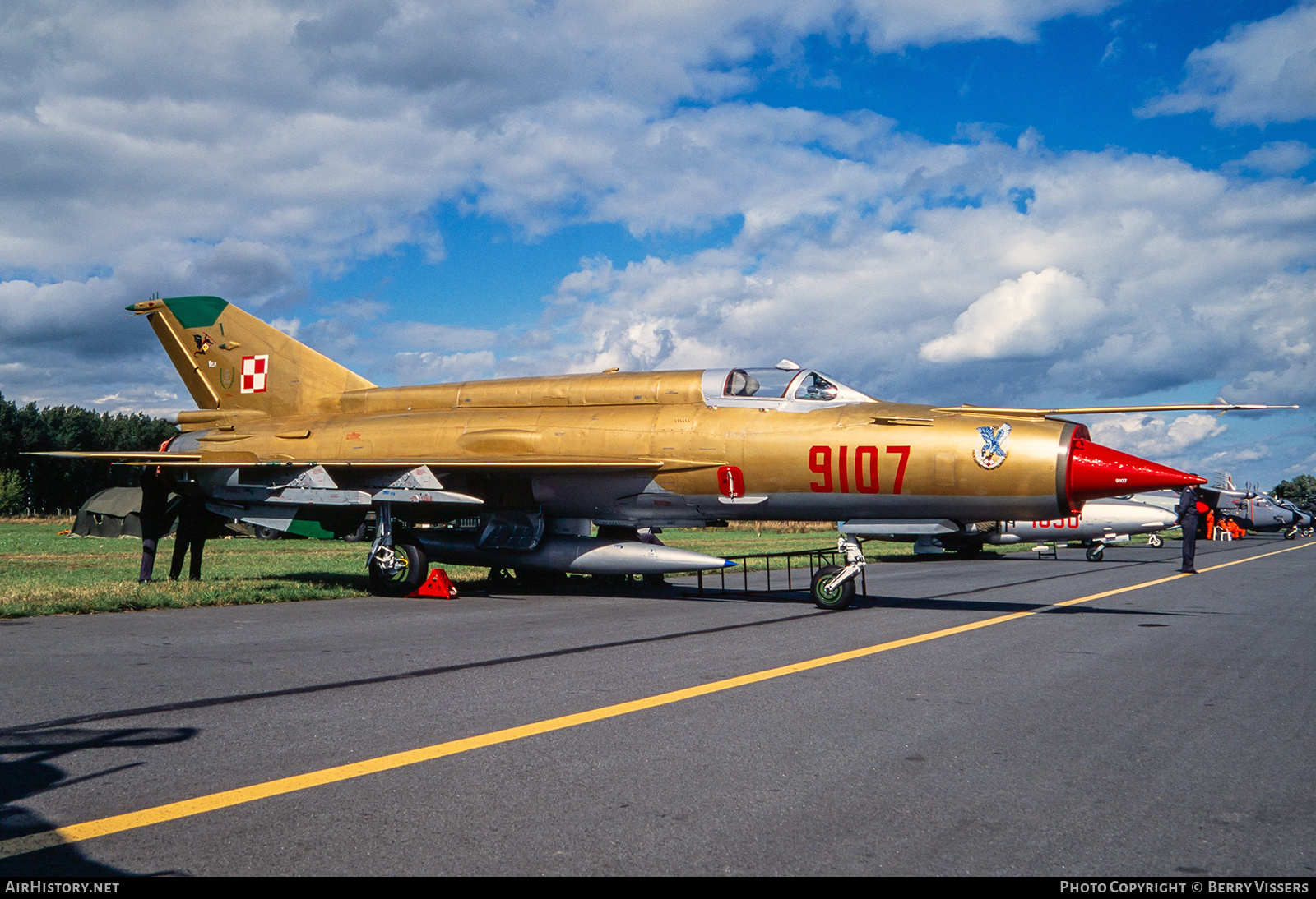 Aircraft Photo of 9107 | Mikoyan-Gurevich MiG-21MF | Poland - Air Force | AirHistory.net #522335