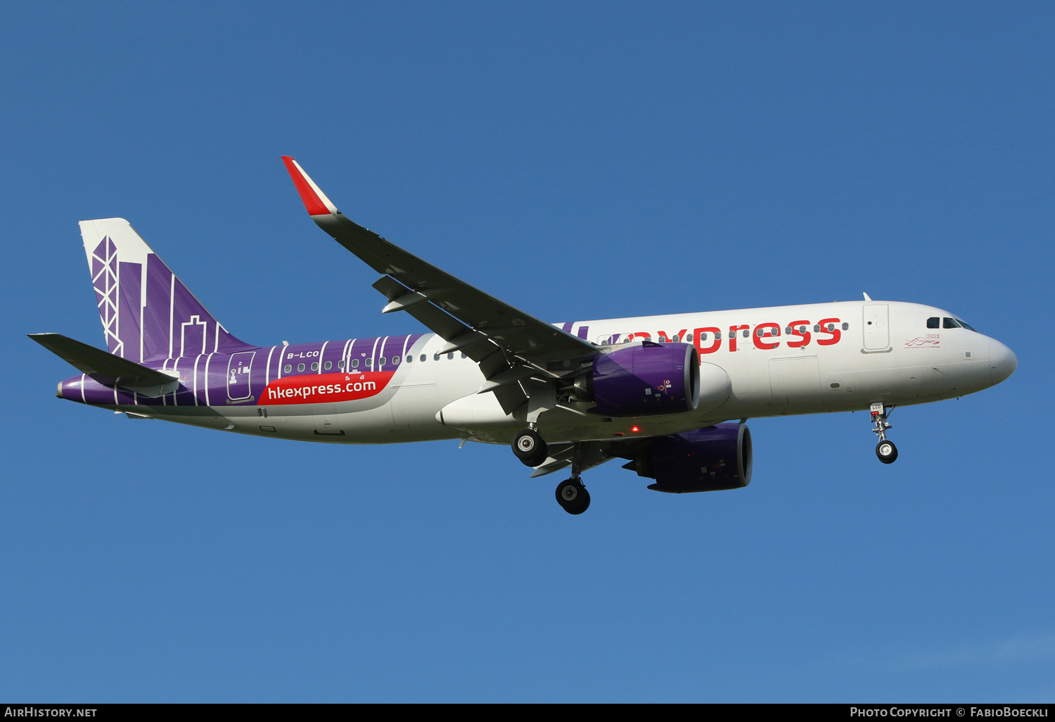 Aircraft Photo of B-LCO | Airbus A320-271N | HK Express - Hong Kong Express | AirHistory.net #522344