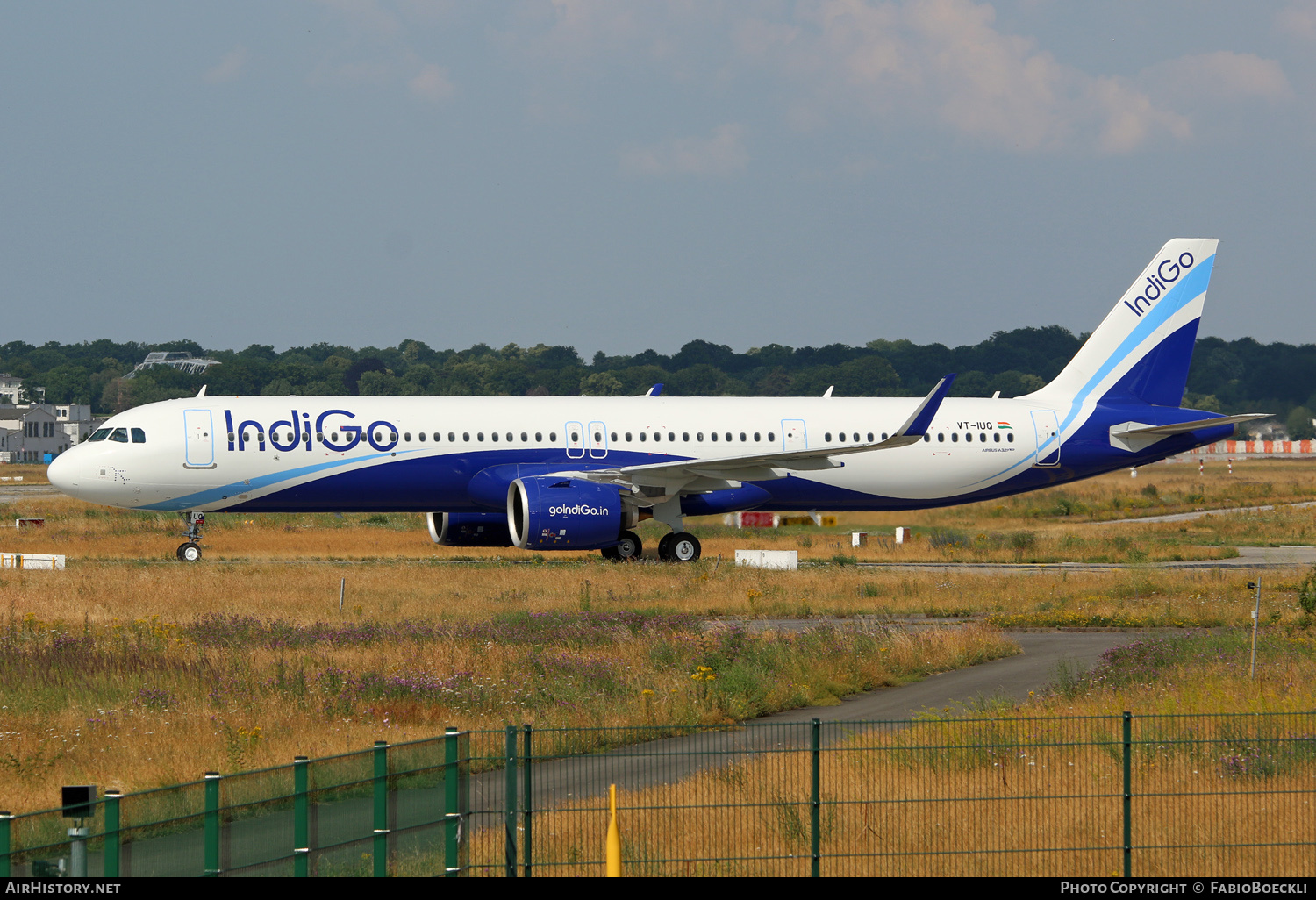 Aircraft Photo of VT-IUQ | Airbus A321-271NX | IndiGo | AirHistory.net #522346
