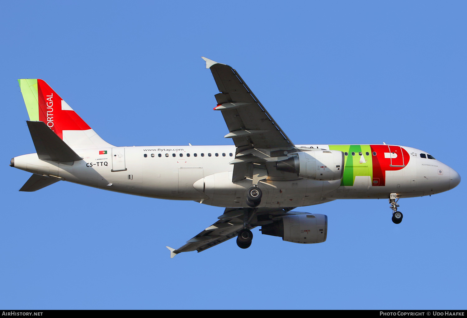Aircraft Photo of CS-TTQ | Airbus A319-112 | TAP Air Portugal | AirHistory.net #522350
