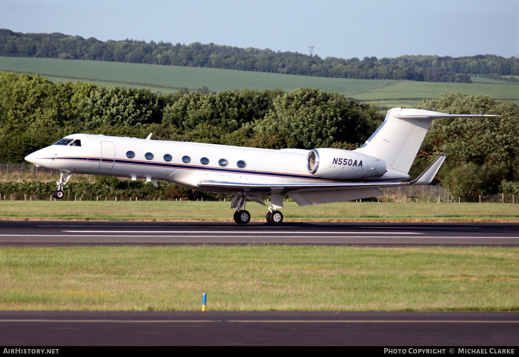 Aircraft Photo of N550AA | Gulfstream Aerospace G-V-SP Gulfstream G550 | AirHistory.net #522359