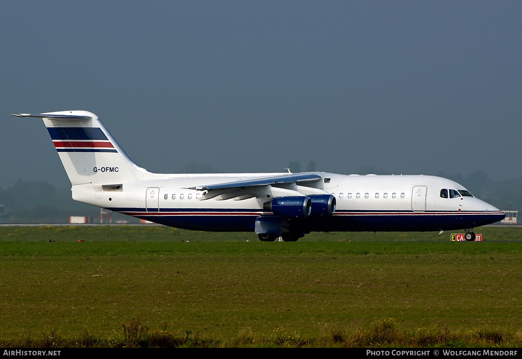Aircraft Photo of G-OFMC | British Aerospace Avro 146-RJ100 | Fordair | AirHistory.net #522370