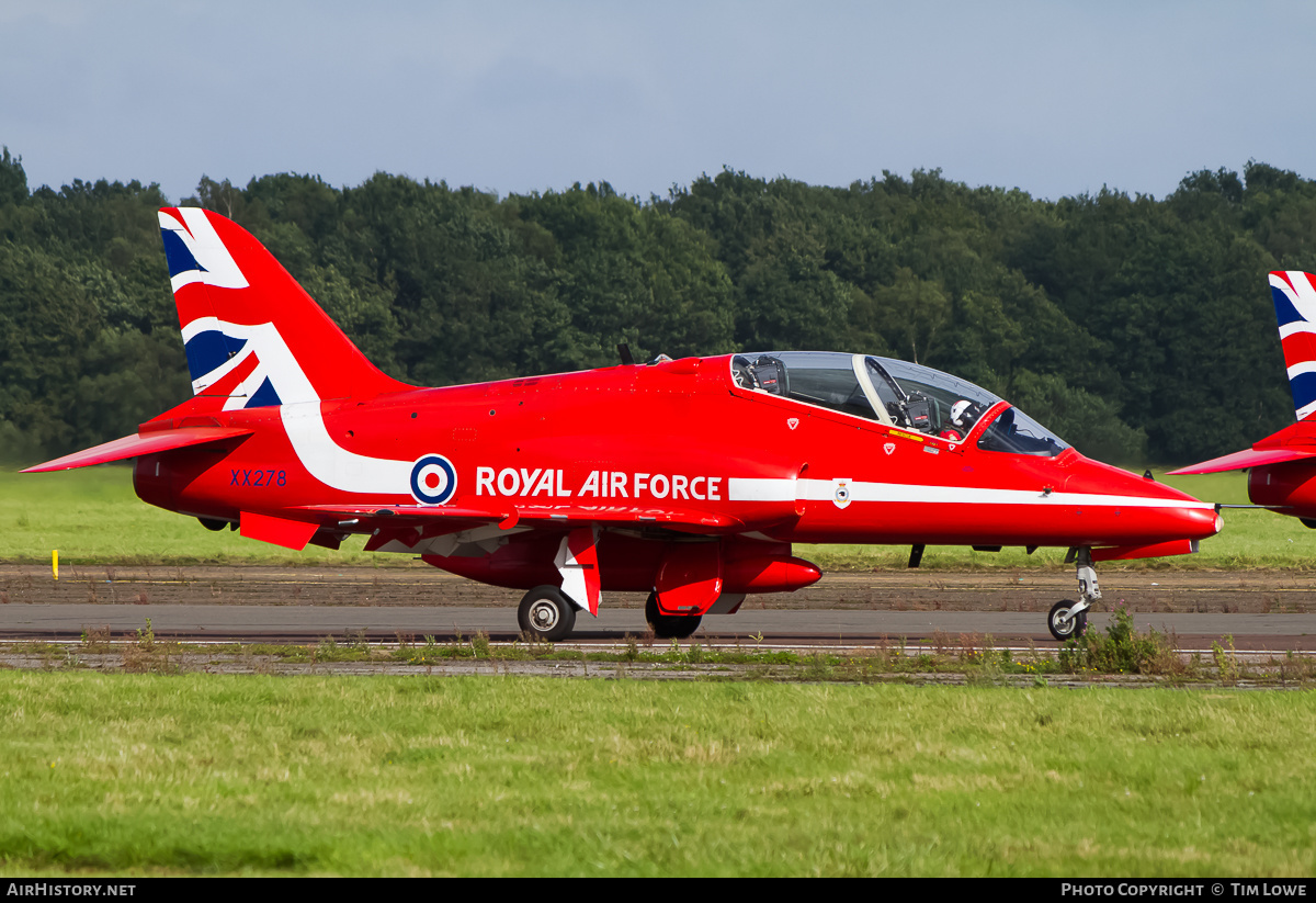 Aircraft Photo of XX278 | British Aerospace Hawk T.1A | UK - Air Force | AirHistory.net #522390