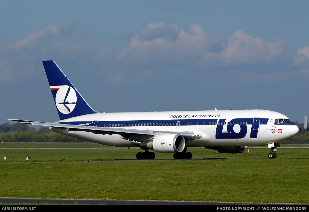 Aircraft Photo of SP-LOB | Boeing 767-25D/ER | LOT Polish Airlines - Polskie Linie Lotnicze | AirHistory.net #522407