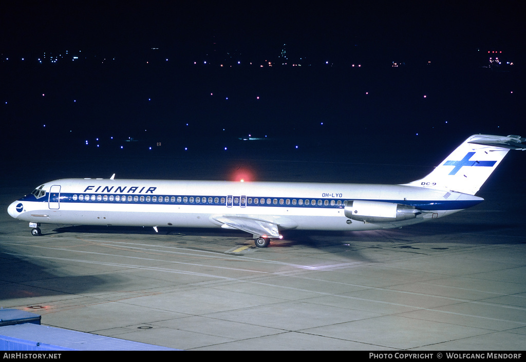 Aircraft Photo of OH-LYO | McDonnell Douglas DC-9-51 | Finnair | AirHistory.net #522409