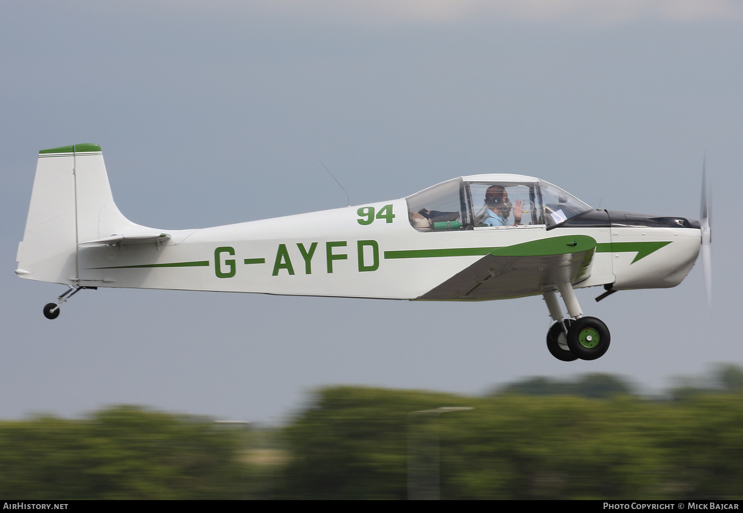Aircraft Photo of G-AYFD | Rollason Druine D.62B Condor | AirHistory.net #522410