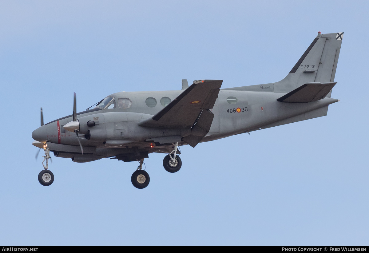 Aircraft Photo of E.22-01 | Beech C90 King Air | Spain - Air Force | AirHistory.net #522413