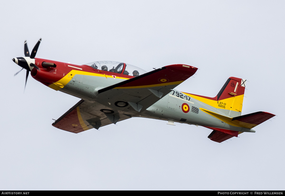 Aircraft Photo of E.27-17 / 10255 | Pilatus PC-21 | Spain - Air Force | AirHistory.net #522416