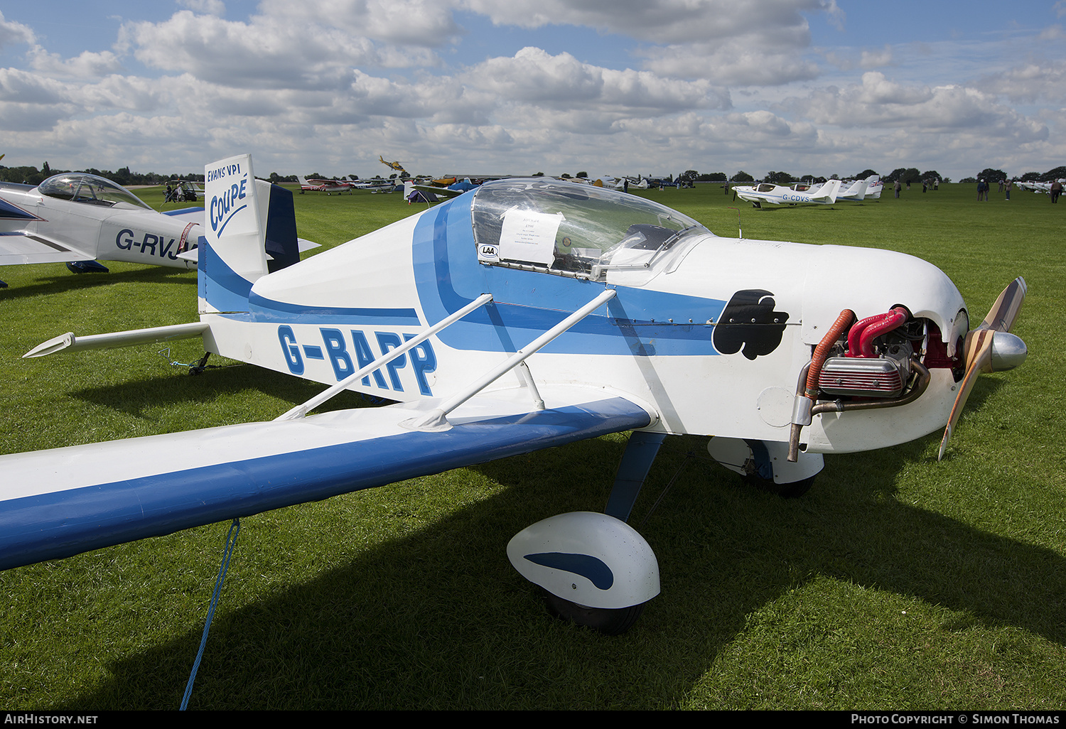 Aircraft Photo of G-BAPP | Evans VP-1 Volksplane | AirHistory.net #522425