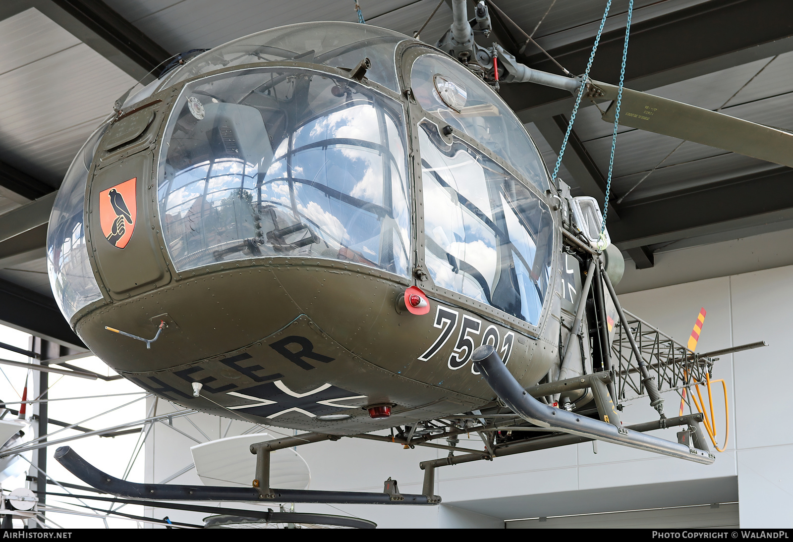 Aircraft Photo of 7501 | Sud SE-3130 Alouette II | Germany - Army | AirHistory.net #522431