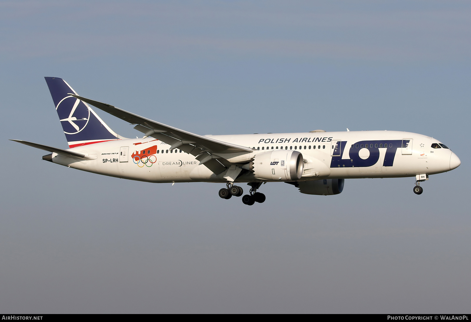 Aircraft Photo of SP-LRH | Boeing 787-8 Dreamliner | LOT Polish Airlines - Polskie Linie Lotnicze | AirHistory.net #522433