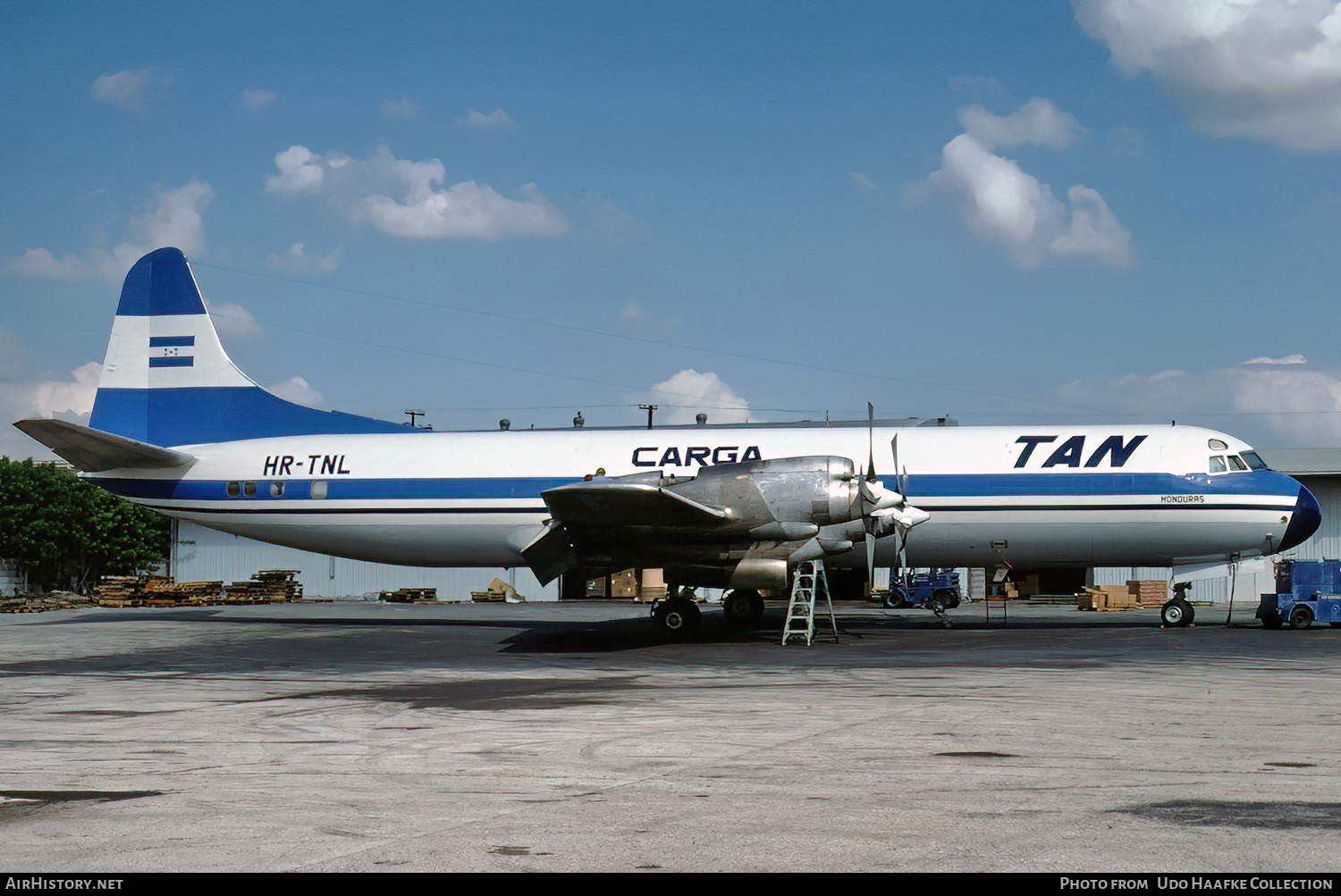 Aircraft Photo of HR-TNL | Lockheed L-188C(F) Electra | TAN Carga - Transportes Aereos Nacionales | AirHistory.net #522443