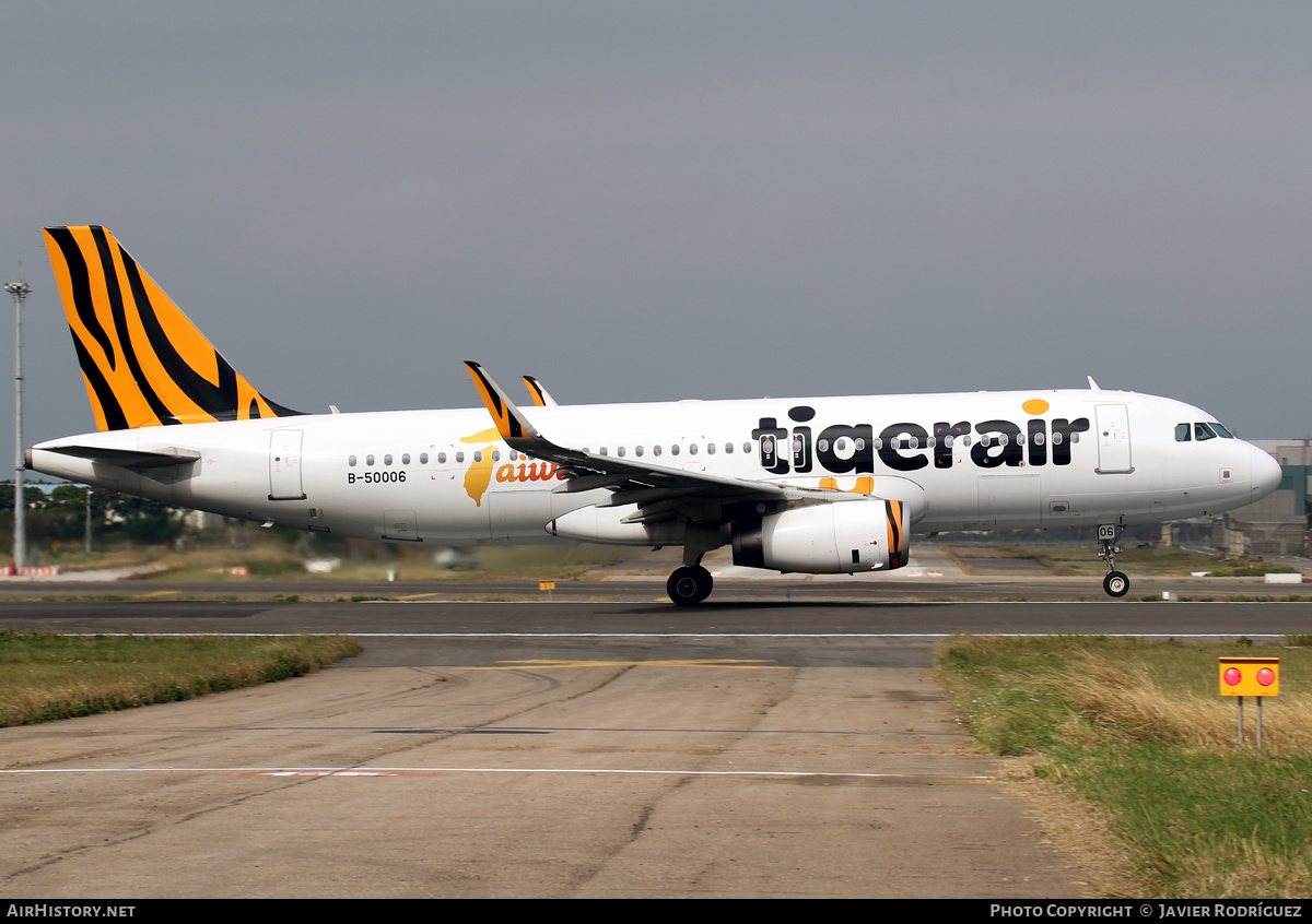 Aircraft Photo of B-50006 | Airbus A320-232 | Tigerair Taiwan | AirHistory.net #522445