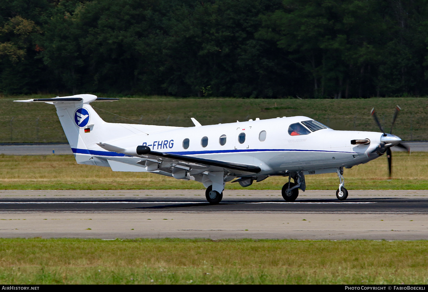 Aircraft Photo of D-FHRG | Pilatus PC-12/47 | Hahn Air | AirHistory.net #522449