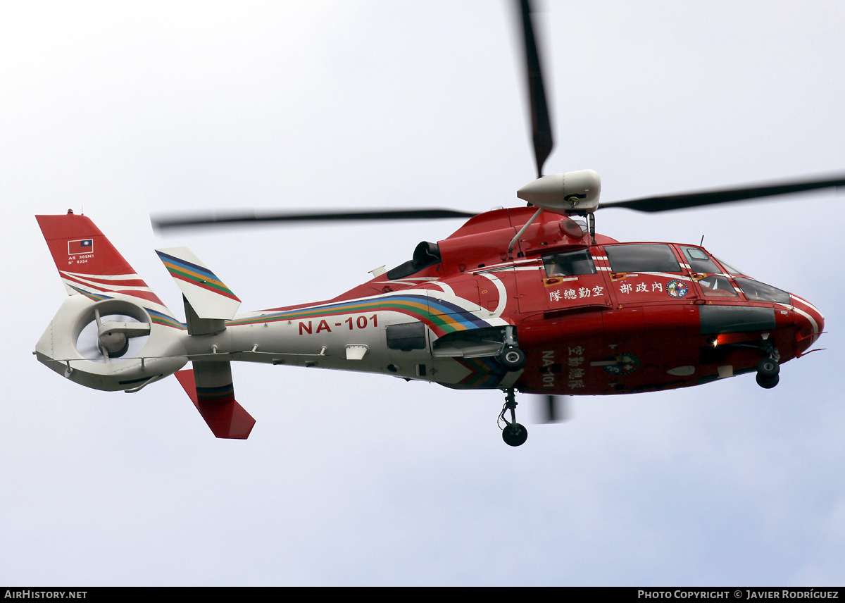 Aircraft Photo of NA-101 | Aerospatiale SA-365N-1 Dauphin 2 | Taiwan - National Airborne Service Corps | AirHistory.net #522451