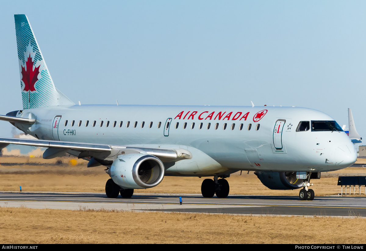 Aircraft Photo of C-FHKI | Embraer 190AR (ERJ-190-100IGW) | Air Canada | AirHistory.net #522453