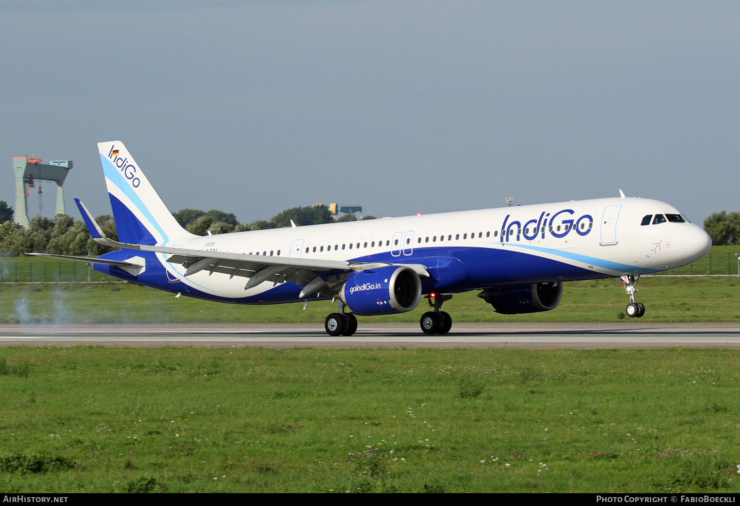 Aircraft Photo of D-AZAI | Airbus A321-252NX | IndiGo | AirHistory.net #522454