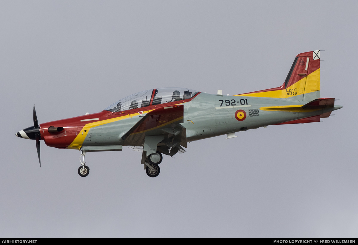 Aircraft Photo of E.27-01 / 10239 | Pilatus PC-21 | Spain - Air Force | AirHistory.net #522465