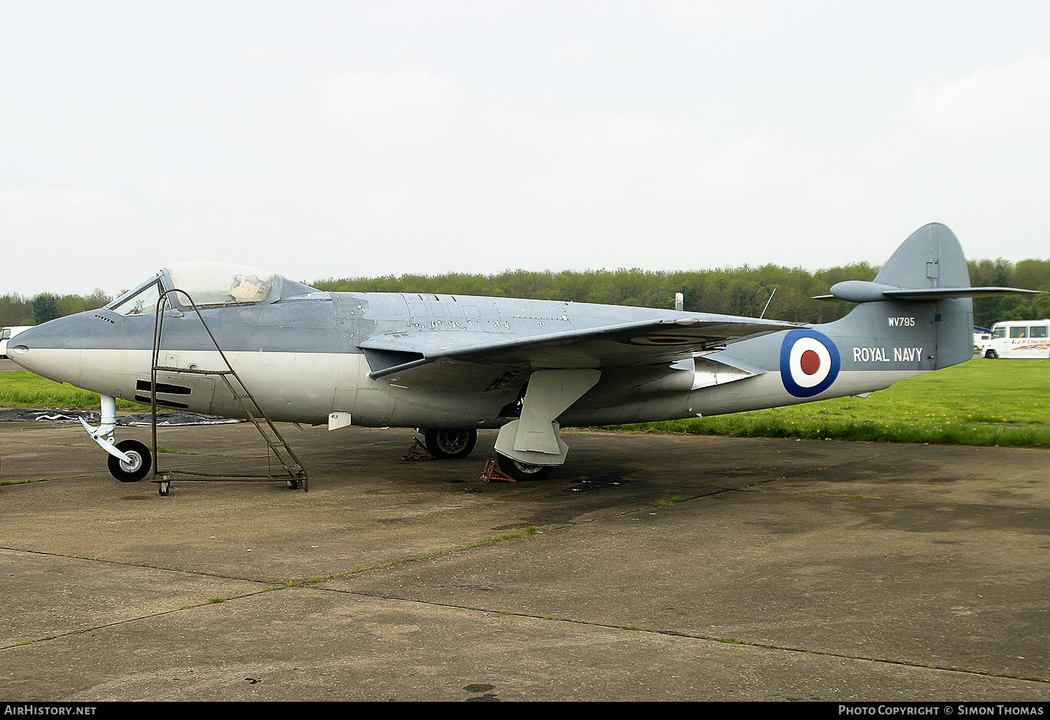 Aircraft Photo of WV795 | Hawker Sea Hawk FGA6 | UK - Navy | AirHistory.net #522470