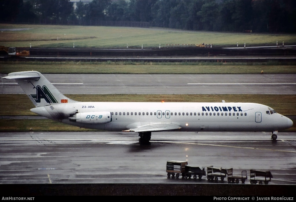 Aircraft Photo of Z3-ARA | McDonnell Douglas DC-9-33RC | Avioimpex | AirHistory.net #522474
