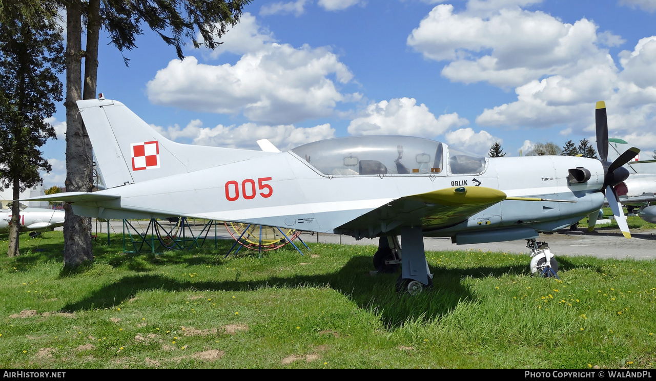 Aircraft Photo of 005 | PZL-Okecie PZL-130TM Turbo Orlik | Poland - Air Force | AirHistory.net #522475