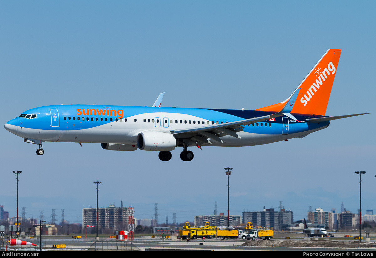 Aircraft Photo of C-GMWN | Boeing 737-8K5 | Sunwing Airlines | AirHistory.net #522488