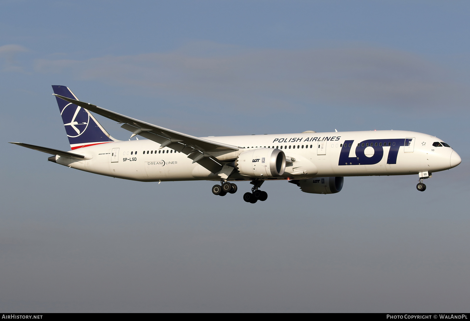 Aircraft Photo of SP-LSD | Boeing 787-9 Dreamliner | LOT Polish Airlines - Polskie Linie Lotnicze | AirHistory.net #522497