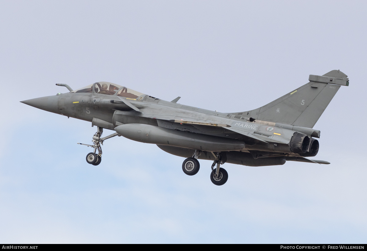 Aircraft Photo of 5 | Dassault Rafale M | France - Navy | AirHistory.net #522498