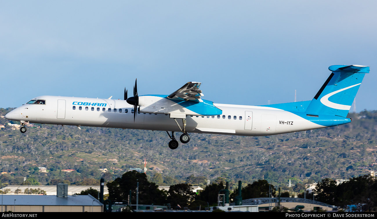Aircraft Photo of VH-IYZ | Bombardier DHC-8-402 Dash 8 | Cobham Aviation Services | AirHistory.net #522523