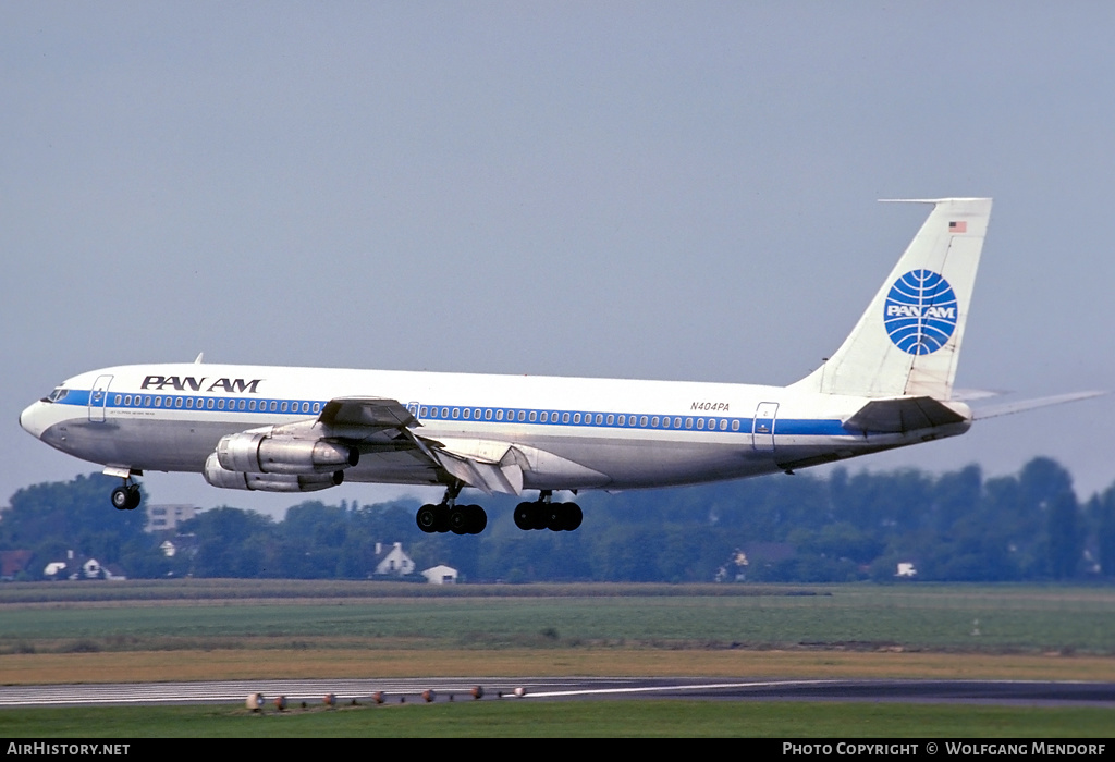 Aircraft Photo of N404PA | Boeing 707-321B | Pan American World Airways - Pan Am | AirHistory.net #522536