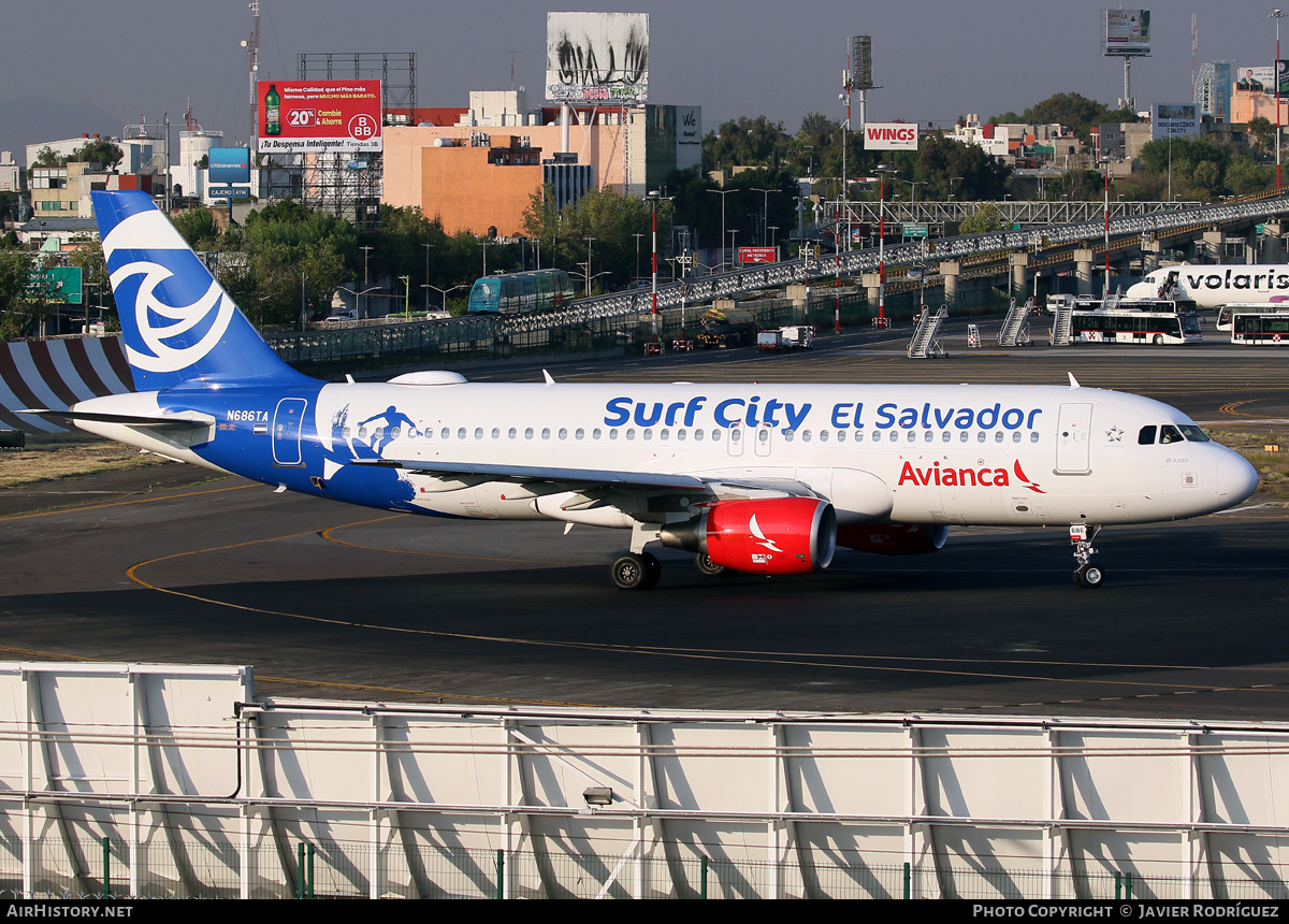 Aircraft Photo of N686TA | Airbus A320-214 | Avianca | AirHistory.net #522545