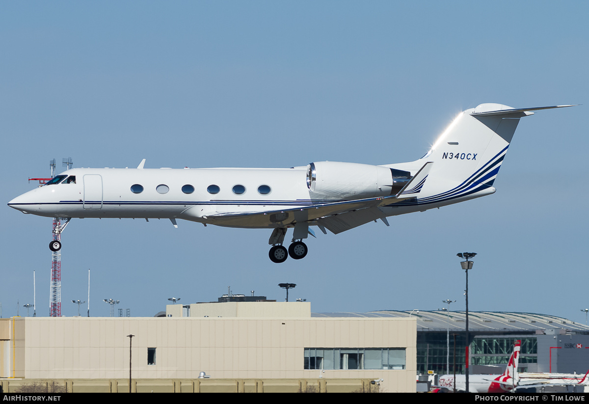 Aircraft Photo of N340CX | Gulfstream Aerospace G-IV Gulfstream IV-SP | AirHistory.net #522553