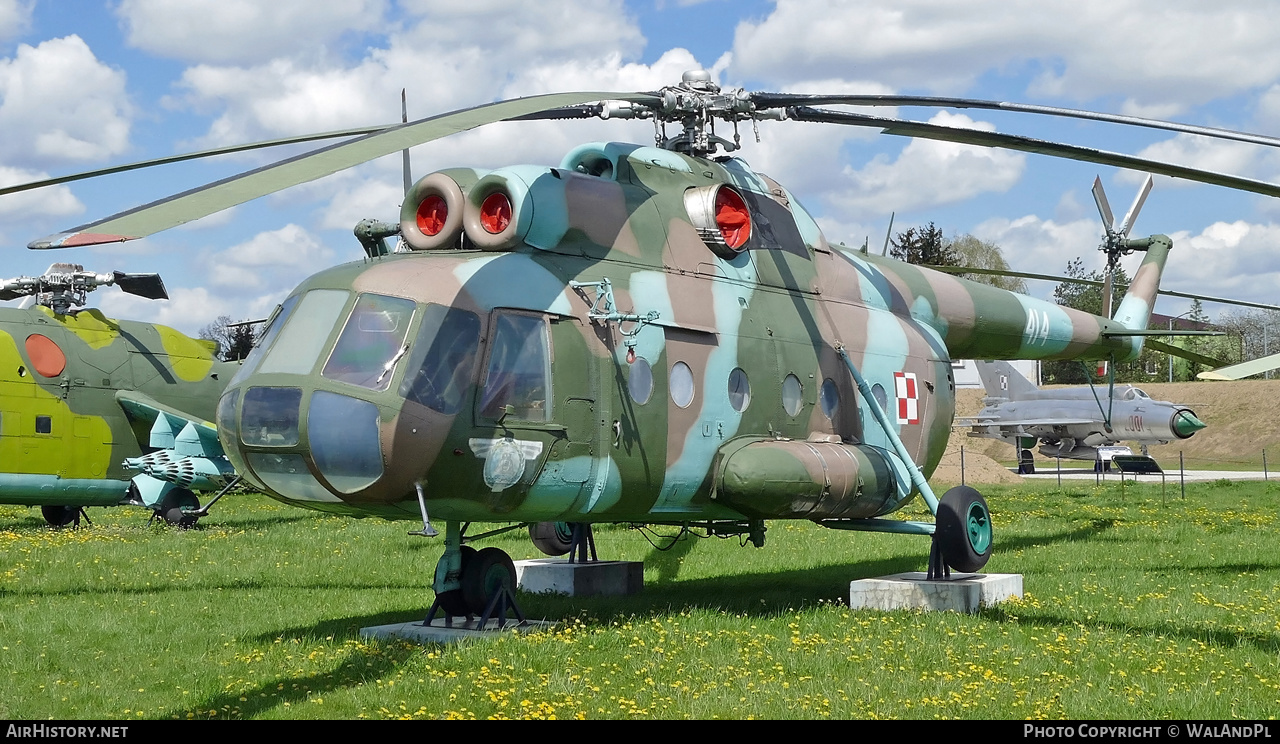 Aircraft Photo of 414 | Mil Mi-8T | Poland - Air Force | AirHistory.net #522558