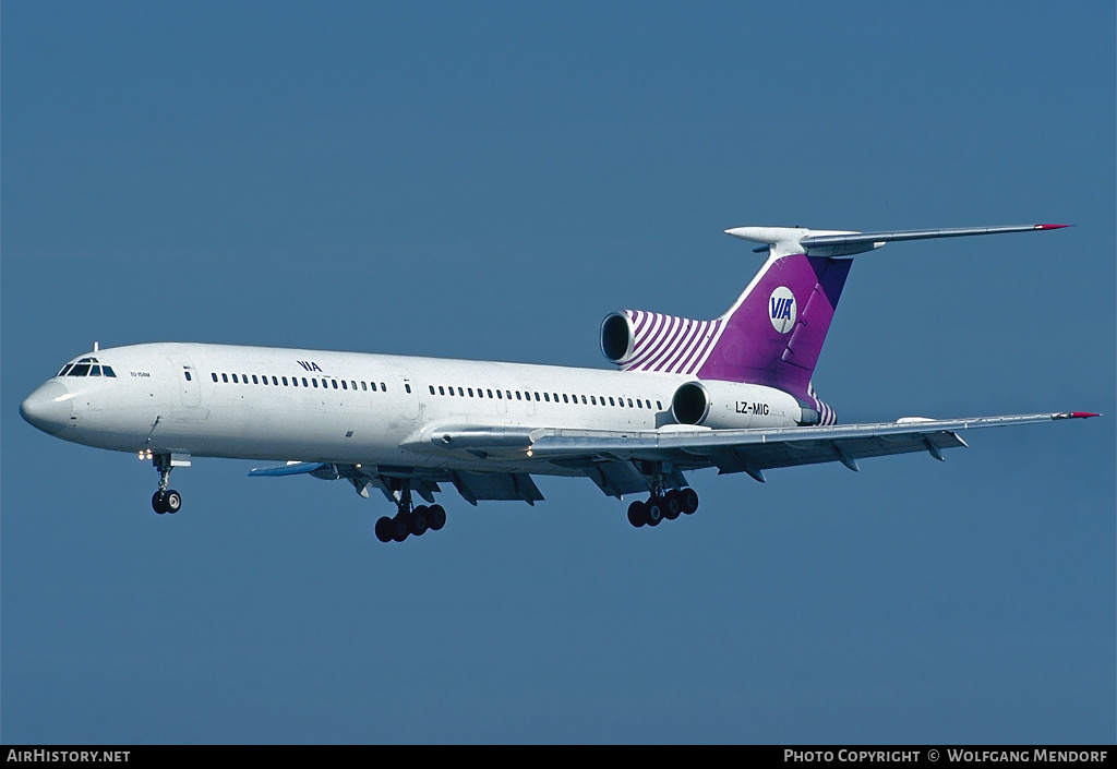 Aircraft Photo of LZ-MIG | Tupolev Tu-154M | VIA - Air VIA Bulgarian Airways | AirHistory.net #522572