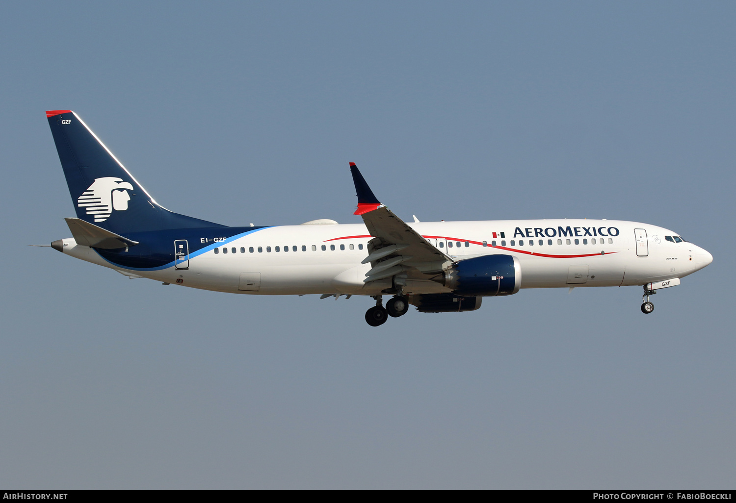 Aircraft Photo of EI-GZF | Boeing 737-8 Max 8 | AeroMéxico | AirHistory.net #522573