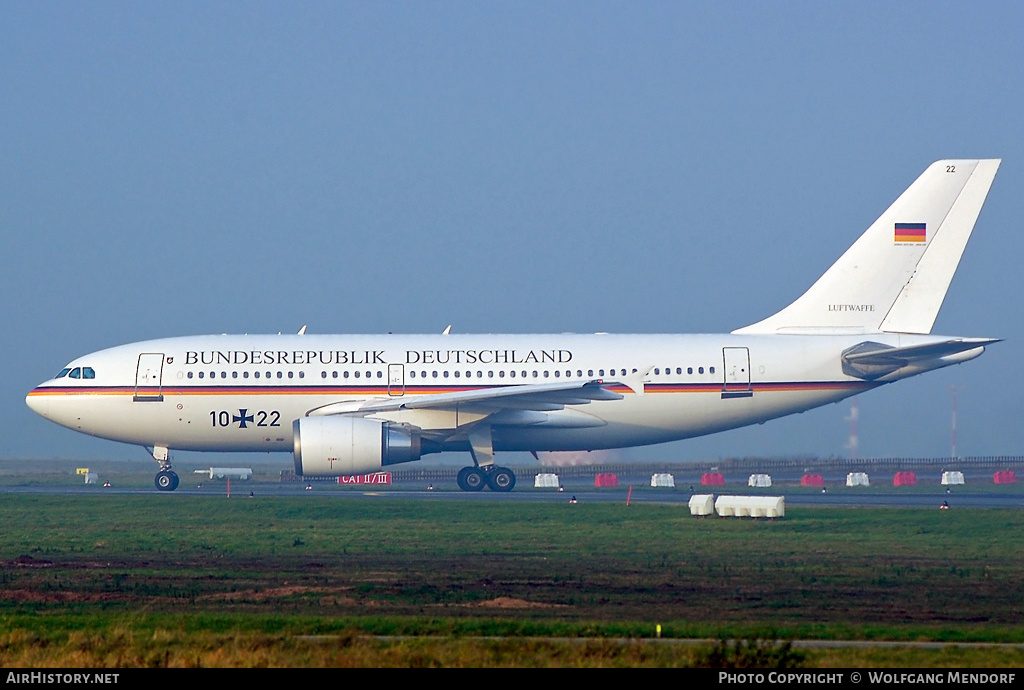 Aircraft Photo of 1022 | Airbus A310-304 | Germany - Air Force | AirHistory.net #522576