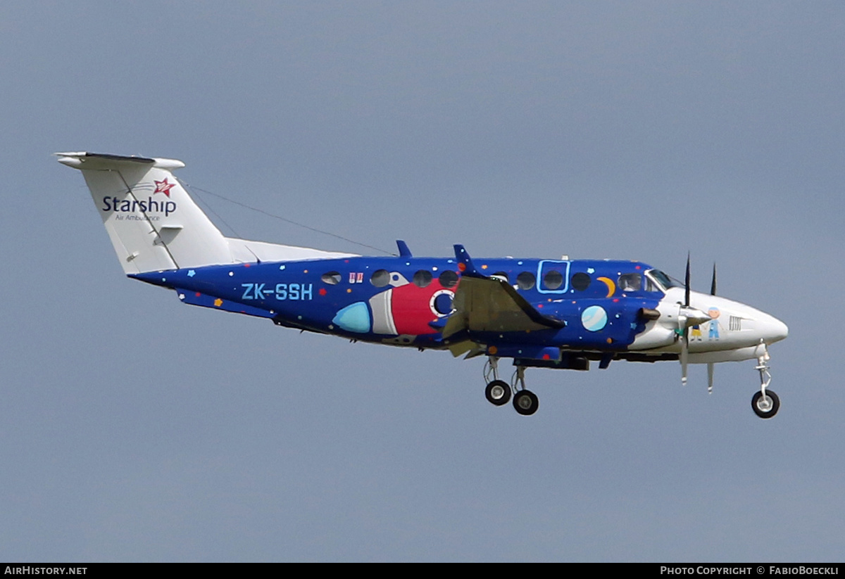 Aircraft Photo of ZK-SSH | Raytheon 350 King Air (B300) | Starship Air Ambulance | AirHistory.net #522602