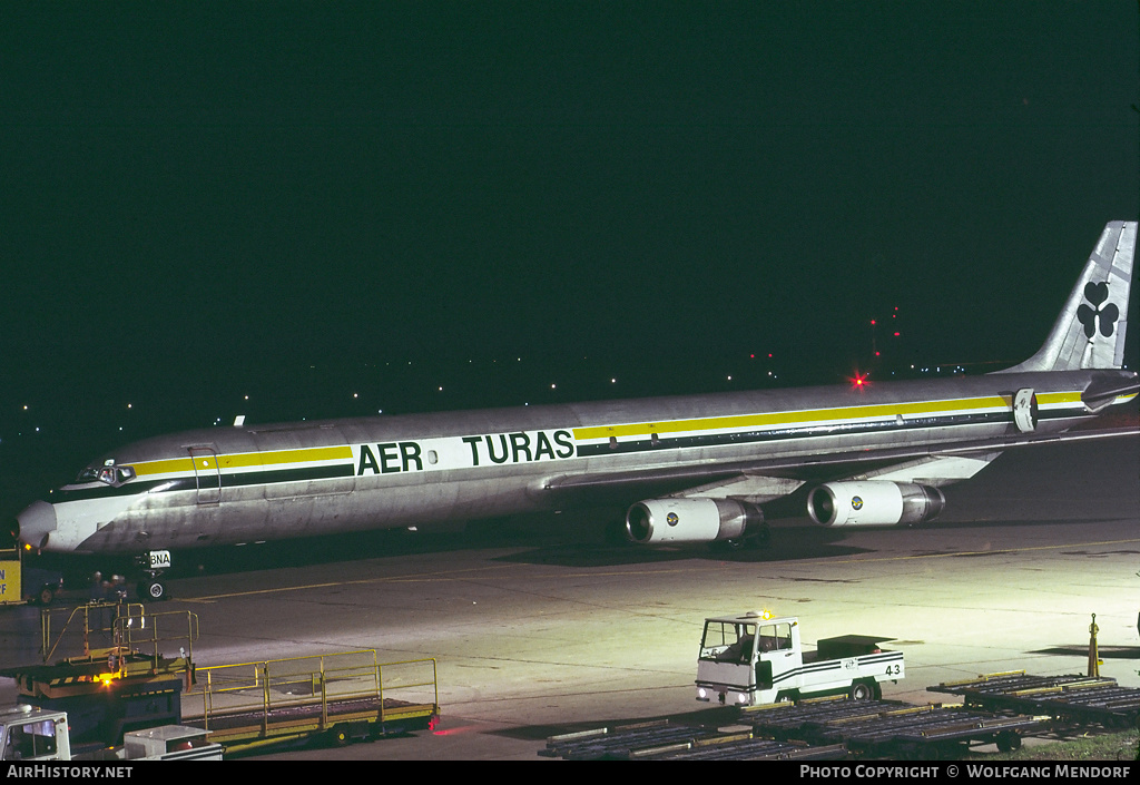 Aircraft Photo of EI-BNA | McDonnell Douglas DC-8-63AF | Aer Turas | AirHistory.net #522606
