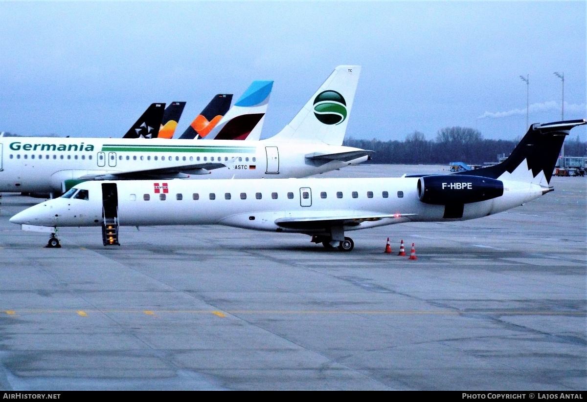 Aircraft Photo of F-HBPE | Embraer ERJ-145LR (EMB-145LR) | Pan Europeenne Air Service | AirHistory.net #522628