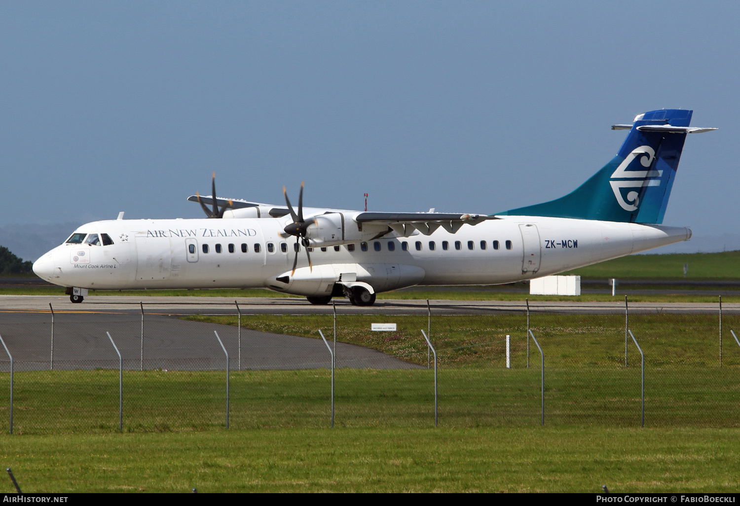 Aircraft Photo of ZK-MCW | ATR ATR-72-500 (ATR-72-212A) | Air New Zealand | AirHistory.net #522637