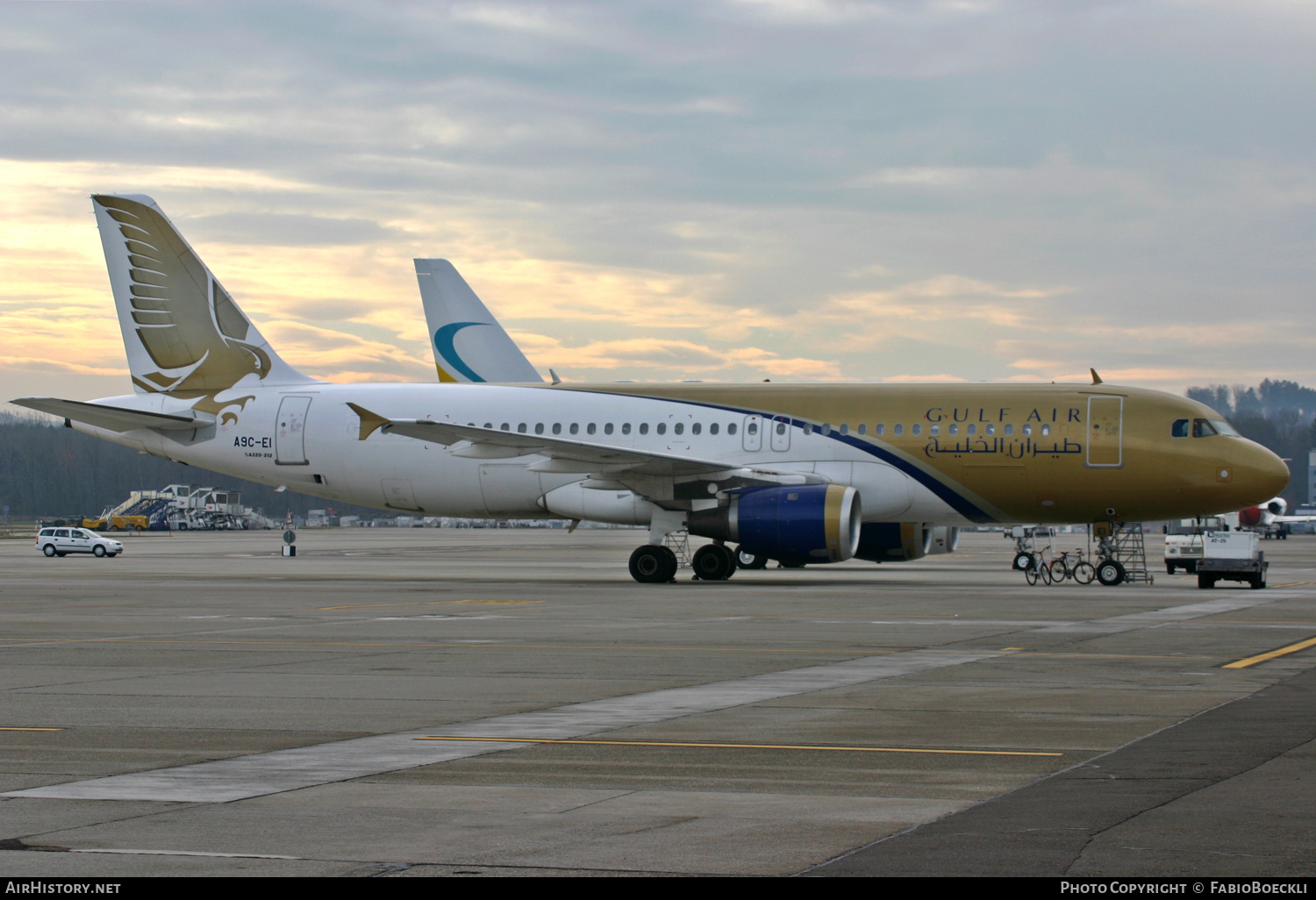 Aircraft Photo of A9C-EI | Airbus A320-212 | Gulf Air | AirHistory.net #522653