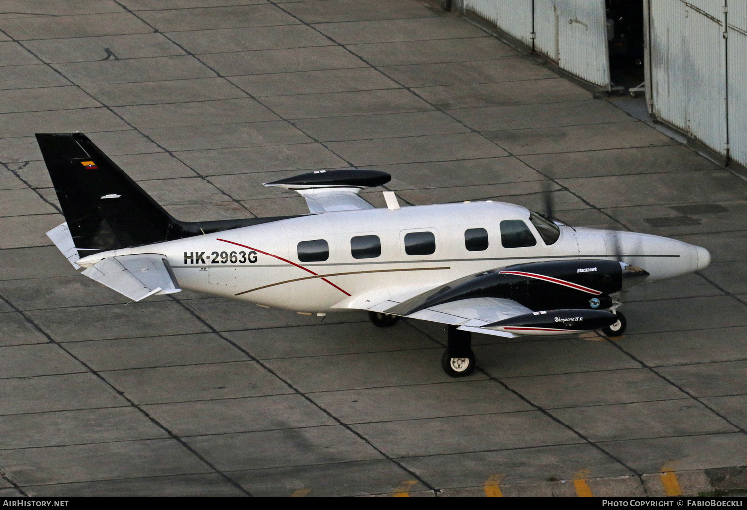 Aircraft Photo of HK-2963-G | Piper PA-31T2-620 Cheyenne IIXL | AirHistory.net #522667