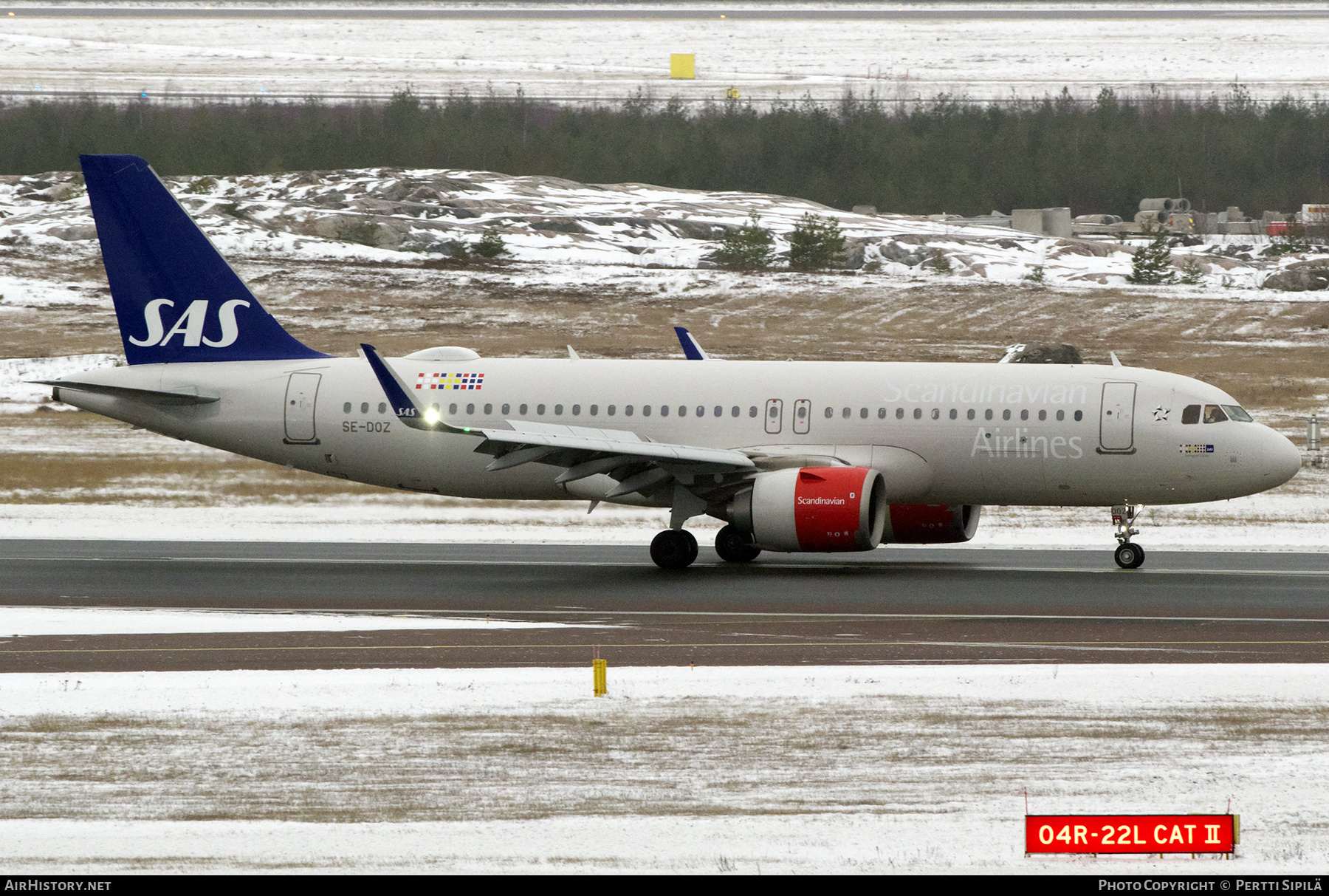 Aircraft Photo of SE-DOZ | Airbus A320-251N | Scandinavian Airlines - SAS | AirHistory.net #522674